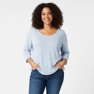 POETRY 100% Linen Top Size 14